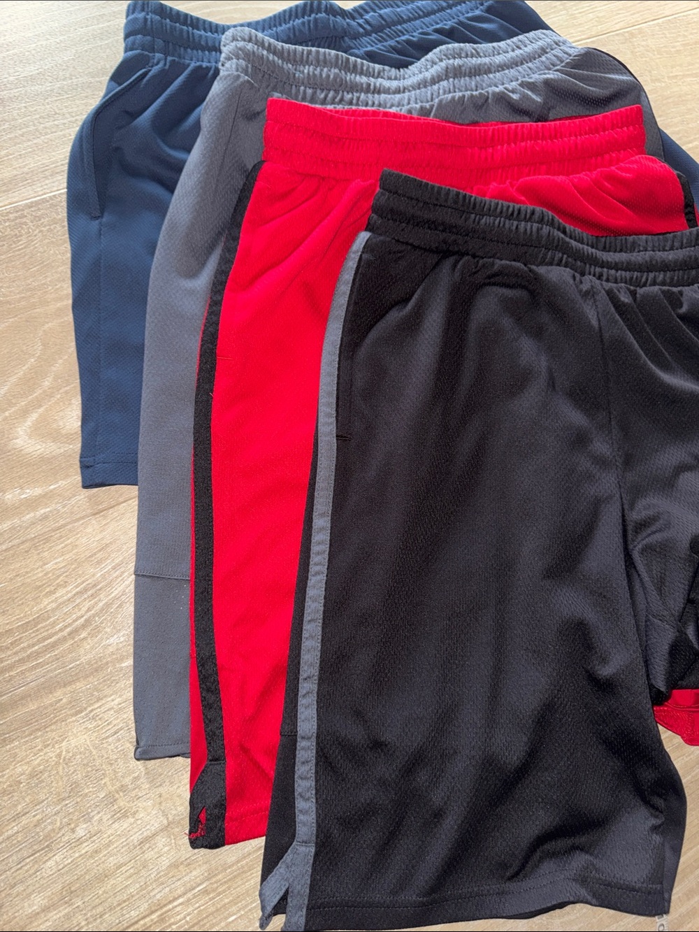Men’s Athletic Mesh Shorts 4 pairs